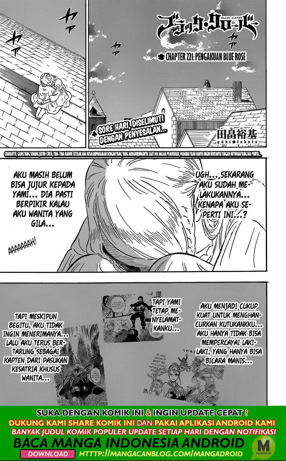 Black Clover Chapter 221 - halaman 1