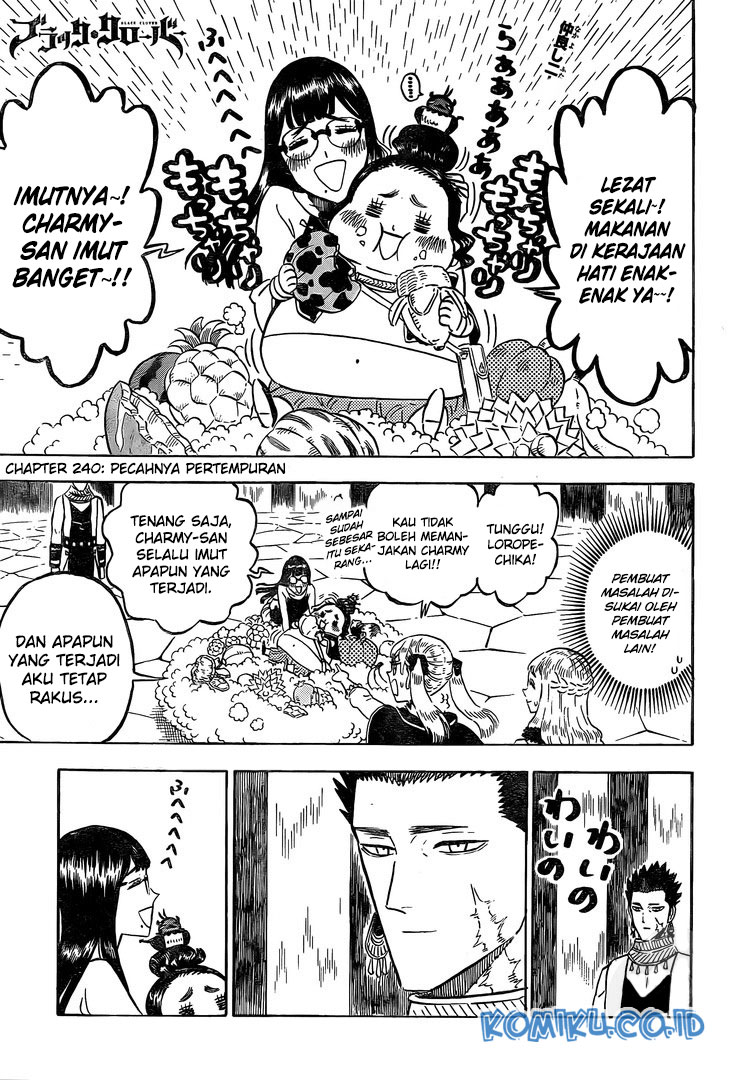 Black Clover Chapter 240 - halaman 2
