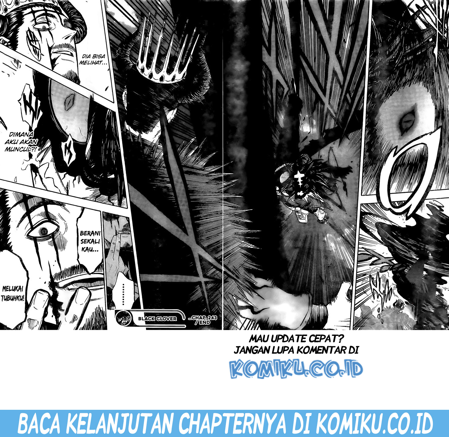 Black Clover Chapter 243 - halaman 14