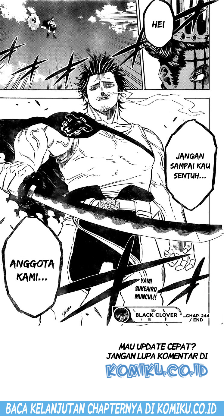 Black Clover Chapter 244 - halaman 16