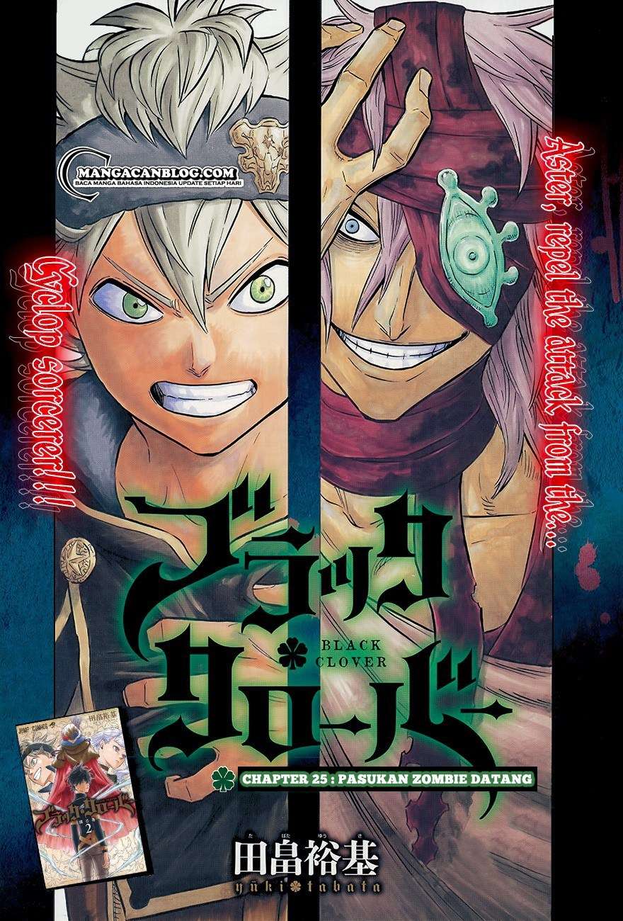 Black Clover Chapter 25 - halaman 2