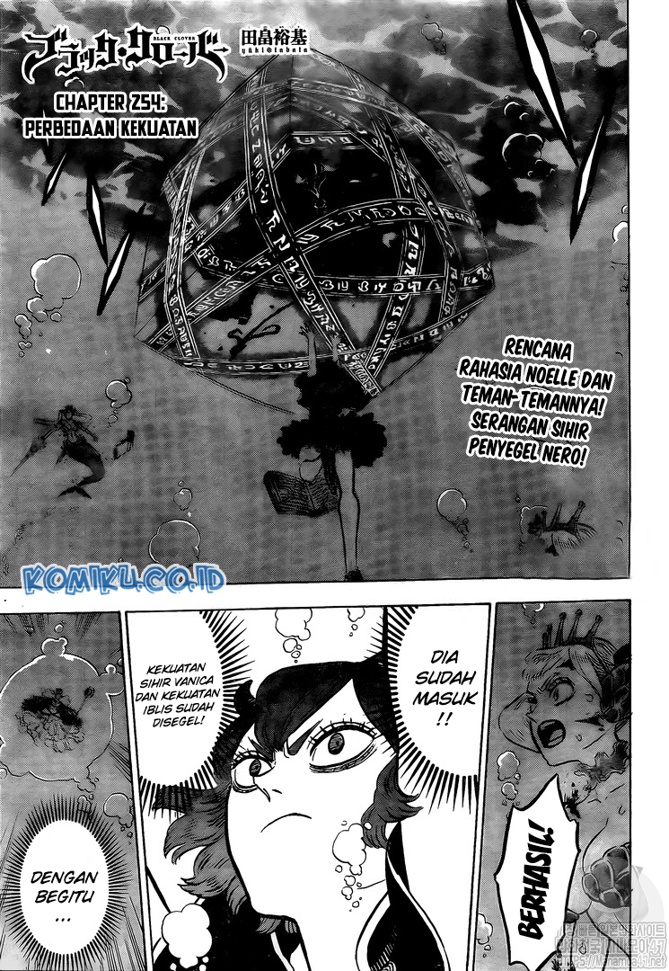 Black Clover Chapter 254 - halaman 2