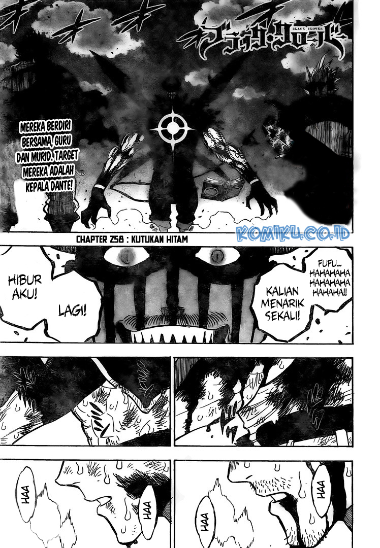 Black Clover Chapter 258 - halaman 2