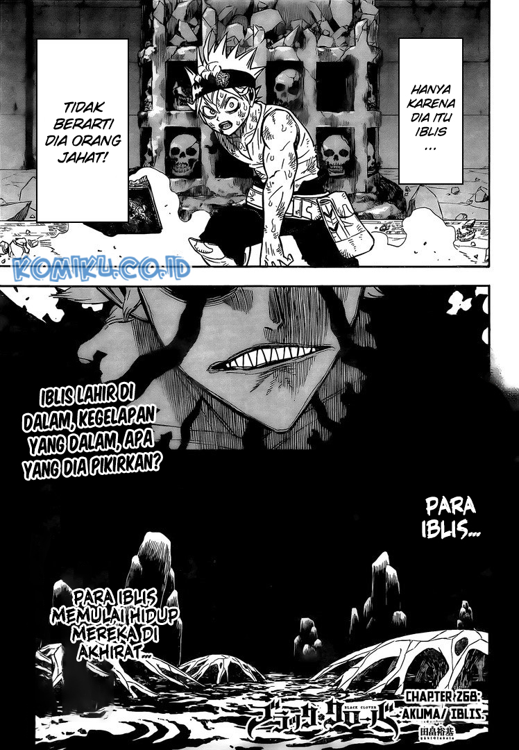 Black Clover Chapter 268 - halaman 2