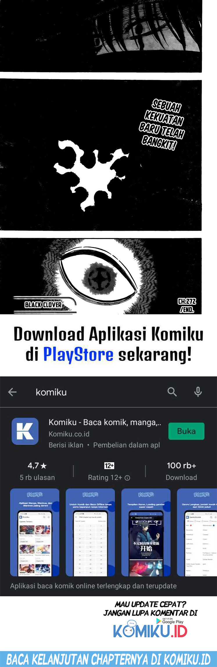 Black Clover Chapter 272 - halaman 16