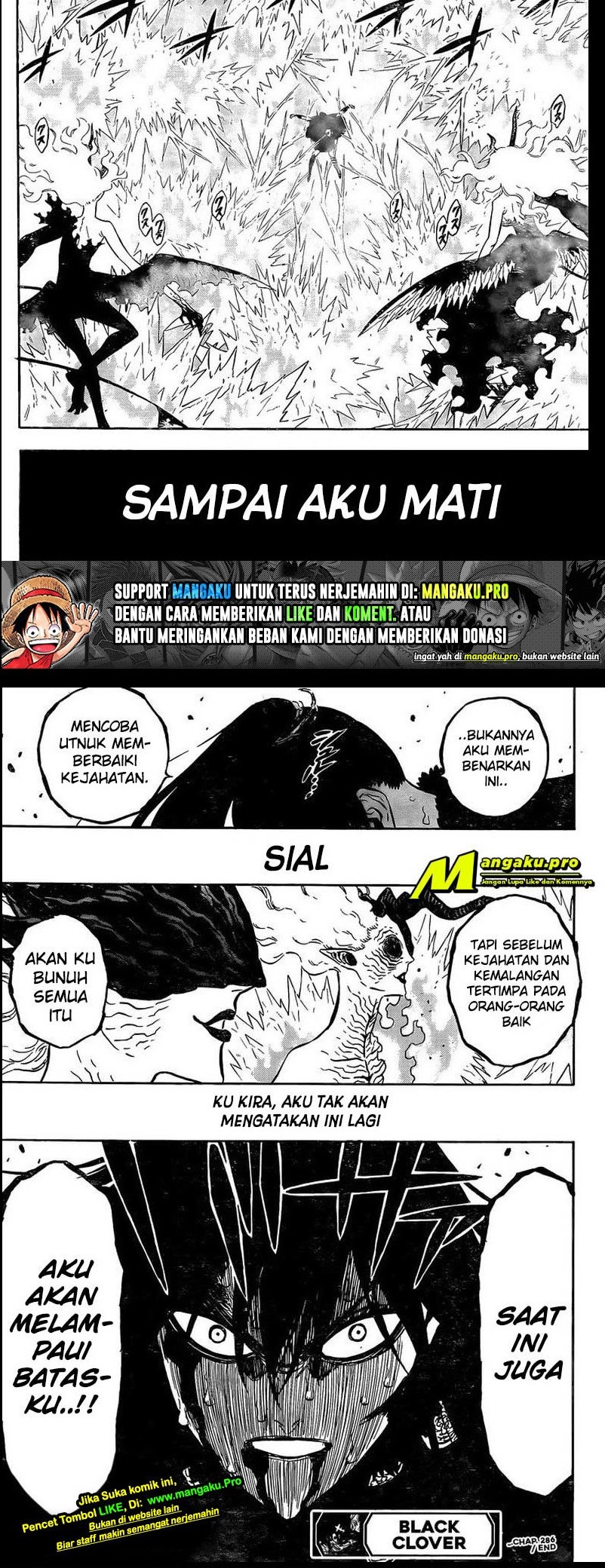 Black Clover Chapter 286 - halaman 10