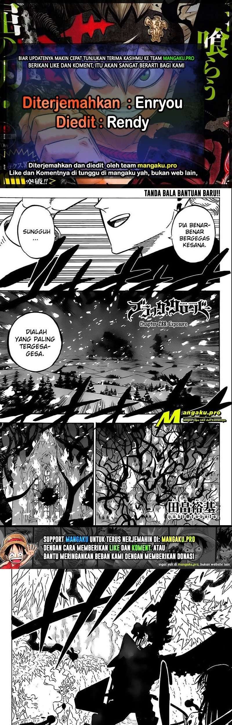 Black Clover Chapter 288 - halaman 1