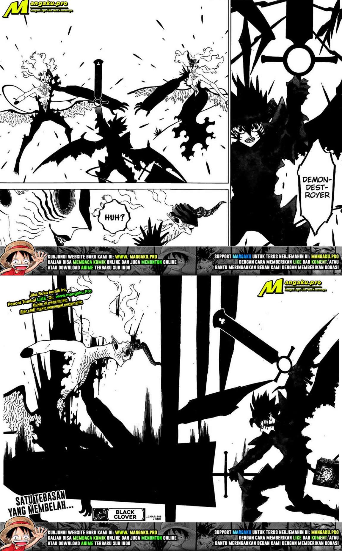 Black Clover Chapter 288 - halaman 8