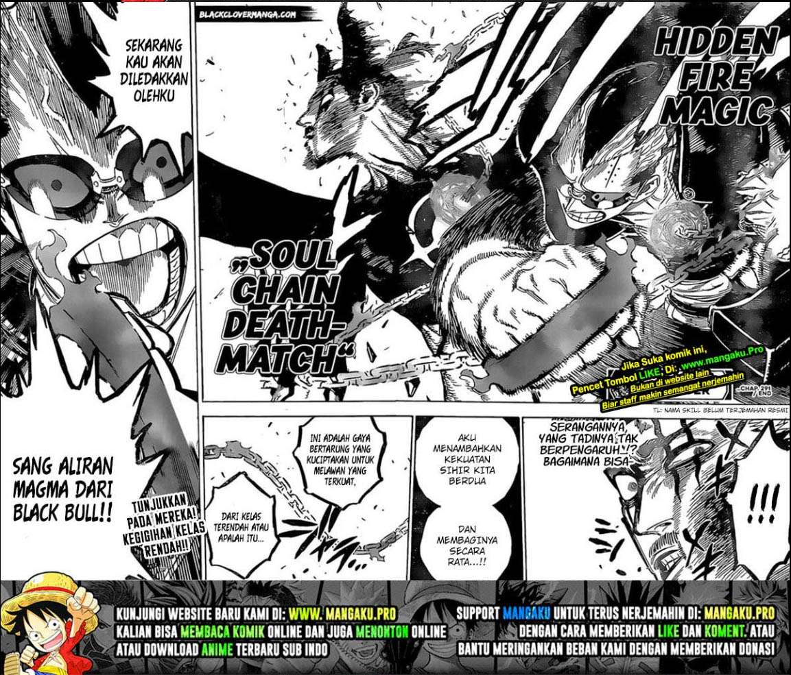 Black Clover Chapter 291 - halaman 11