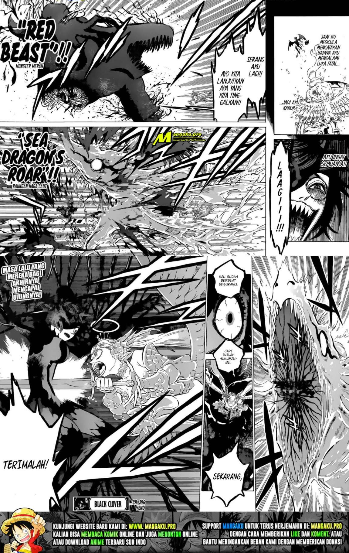 Black Clover Chapter 296 - halaman 8
