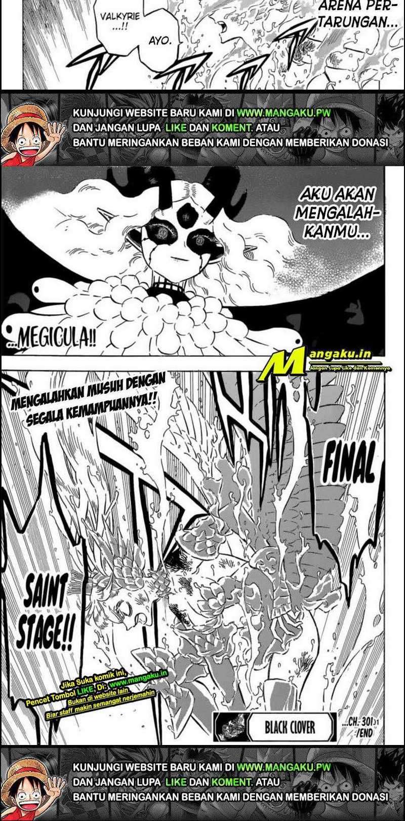 Black Clover Chapter 301 - halaman 10