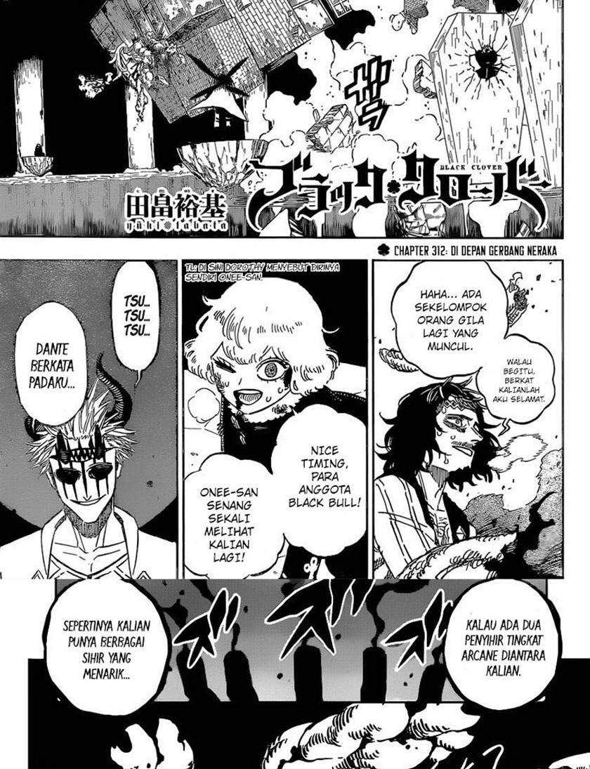 Black Clover Chapter 312 - halaman 2