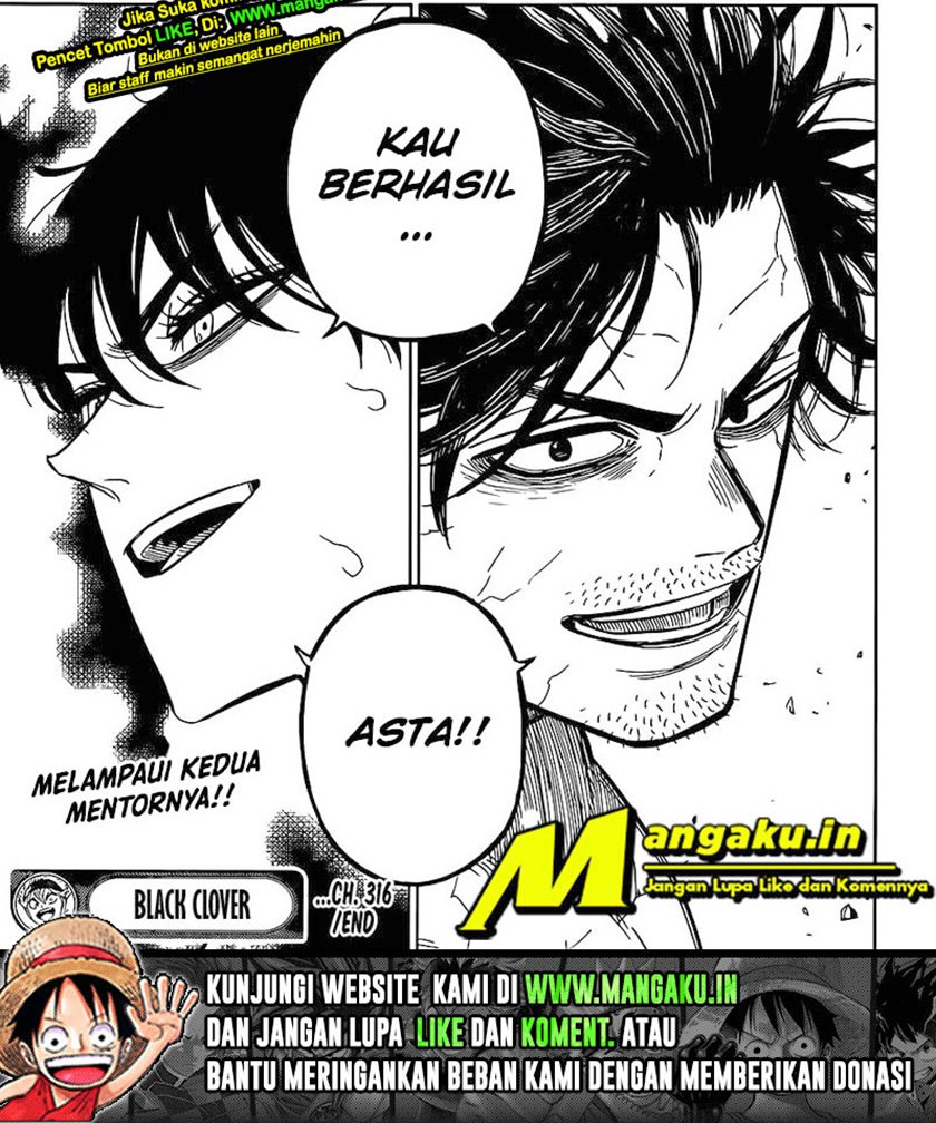 Black Clover Chapter 316 - halaman 15
