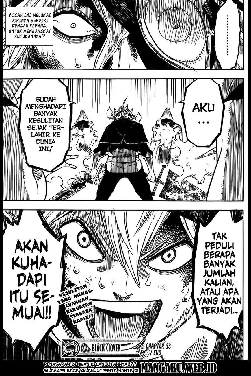Black Clover Chapter 33 - halaman 15