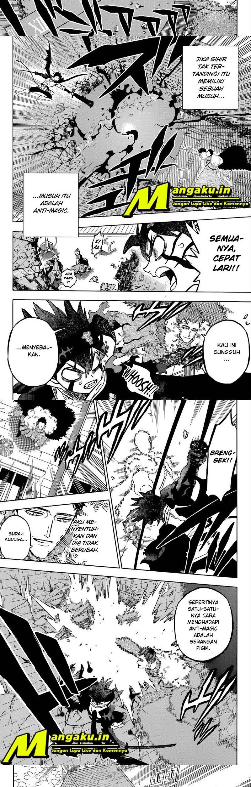 Black Clover Chapter 334 - halaman 3