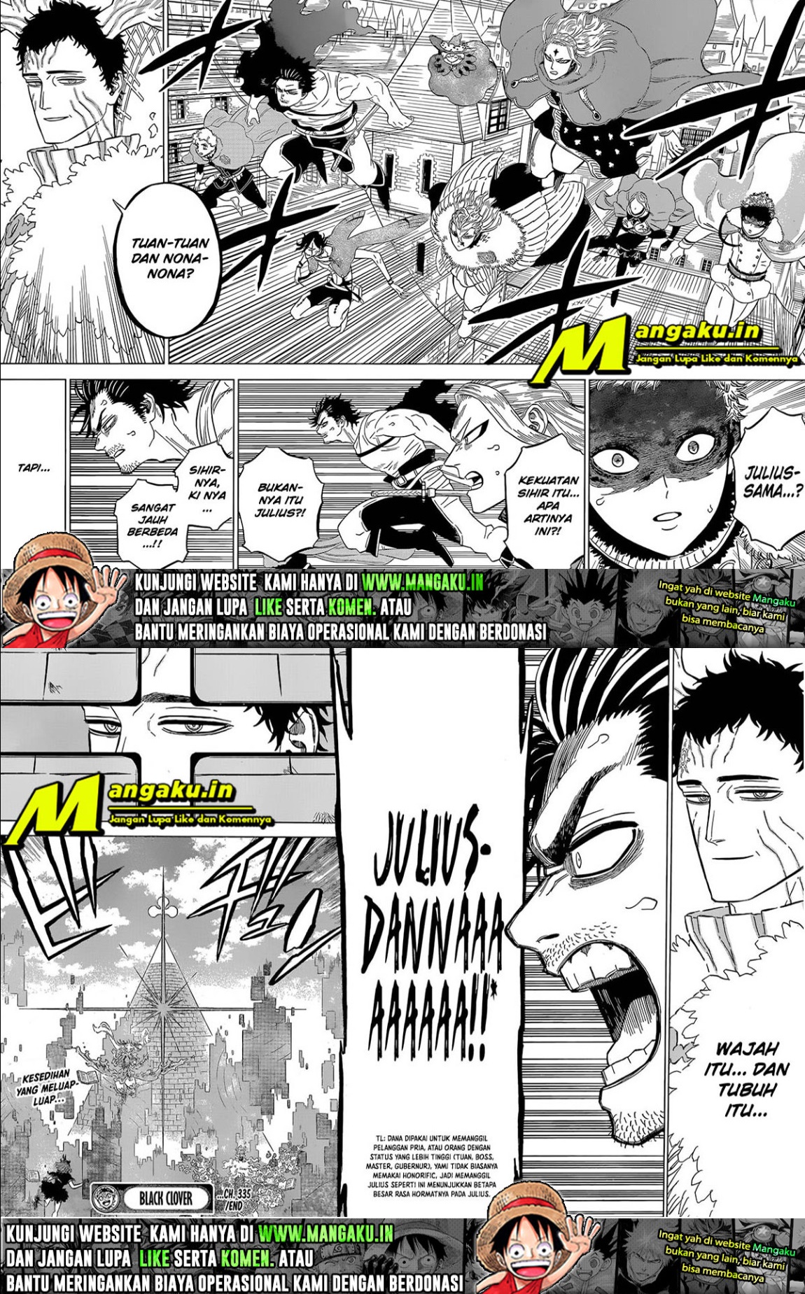 Black Clover Chapter 335 - halaman 8