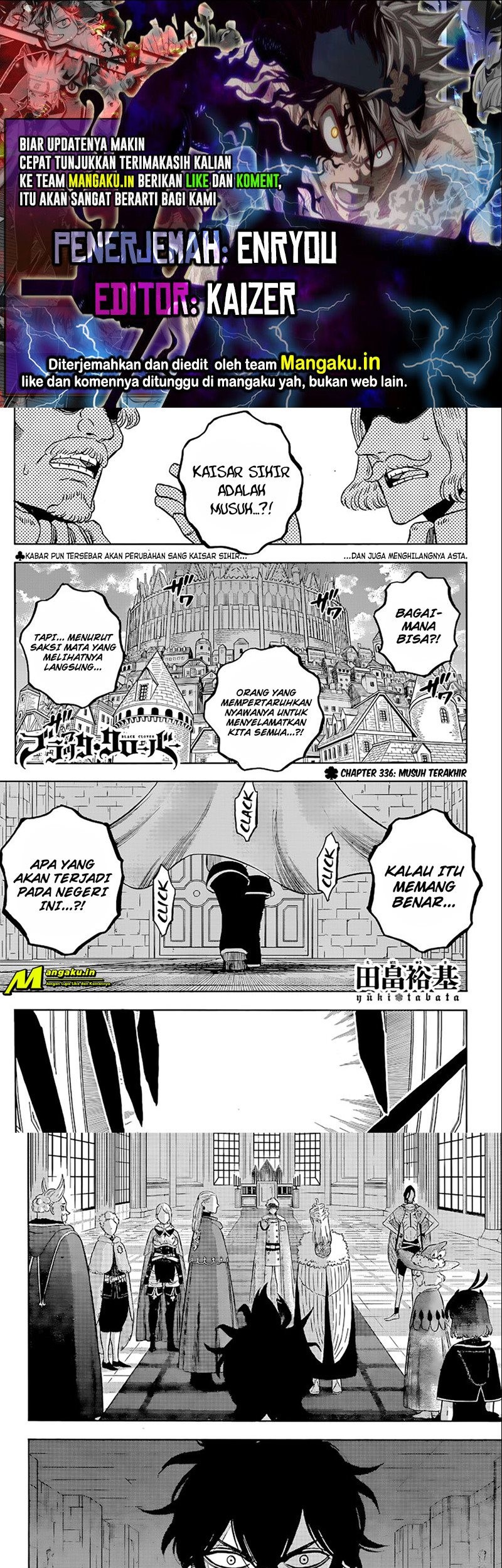Black Clover Chapter 336 - halaman 1