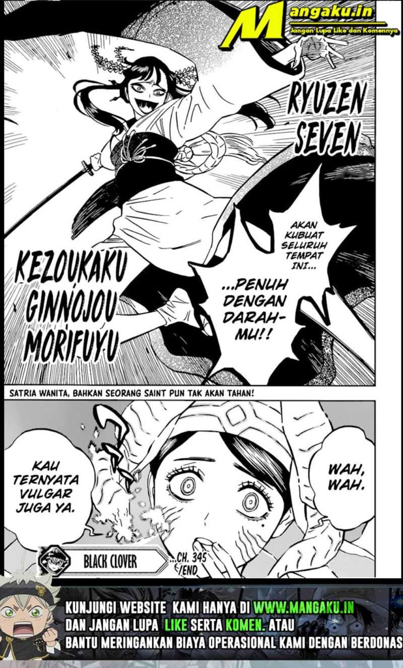 Black Clover Chapter 345 - halaman 10