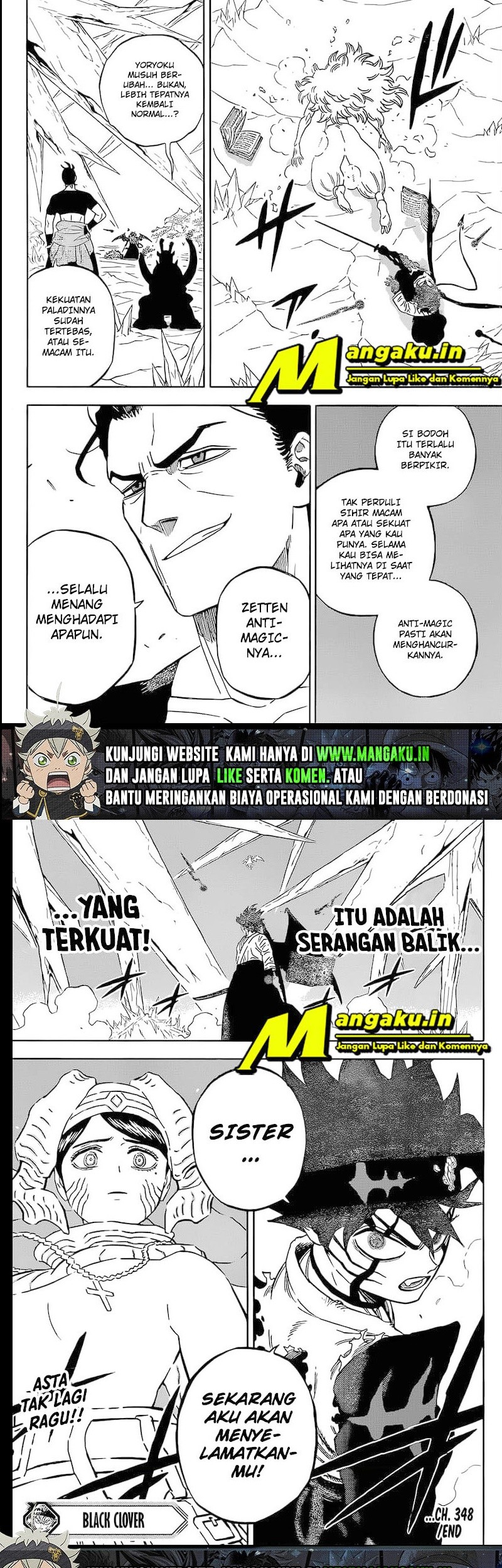 Black Clover Chapter 348 - halaman 10