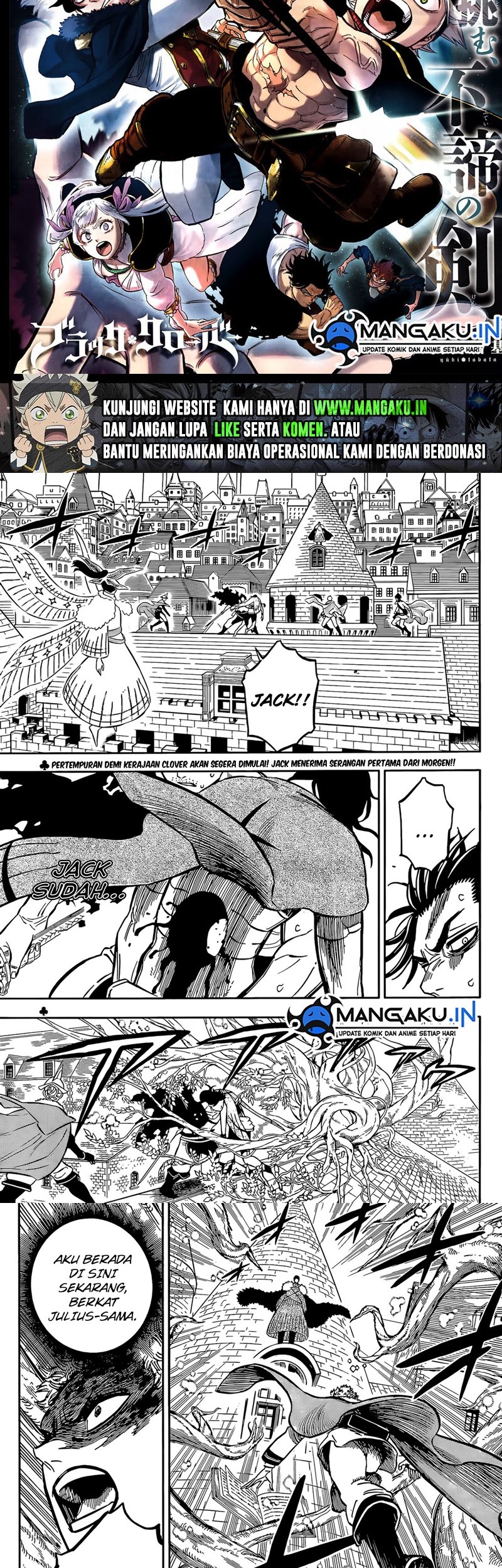Black Clover Chapter 355 - halaman 2