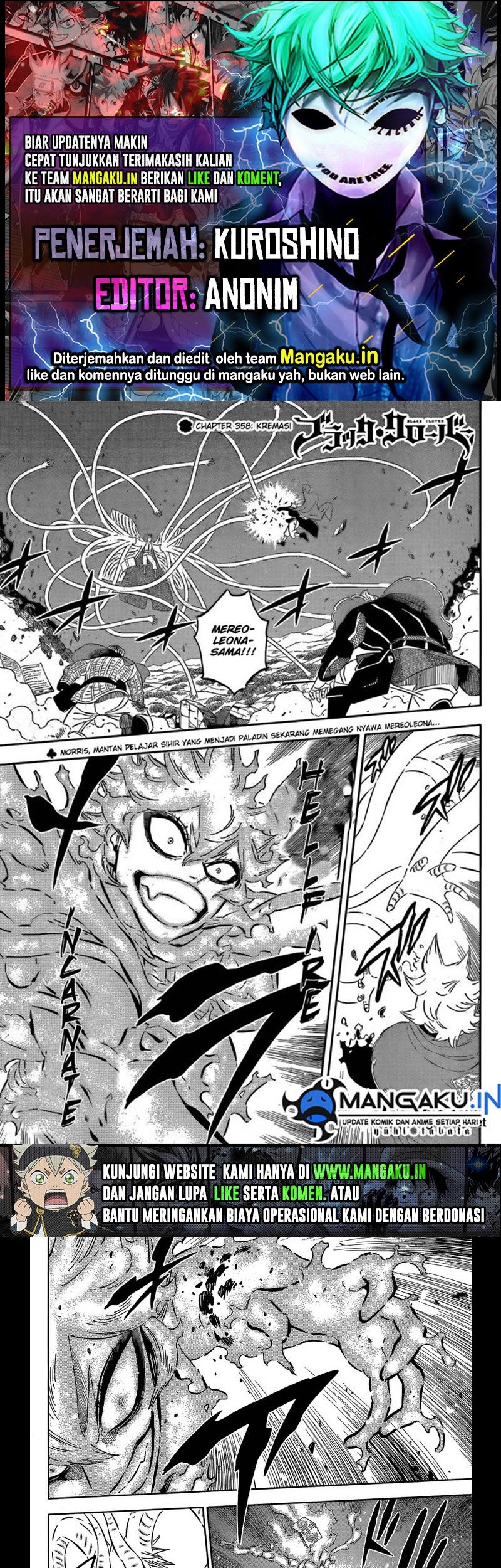 Black Clover Chapter 358 - halaman 1