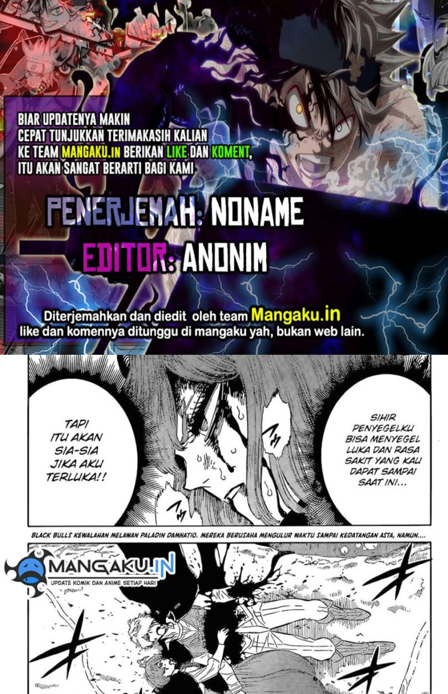 Black Clover Chapter 365 - halaman 1