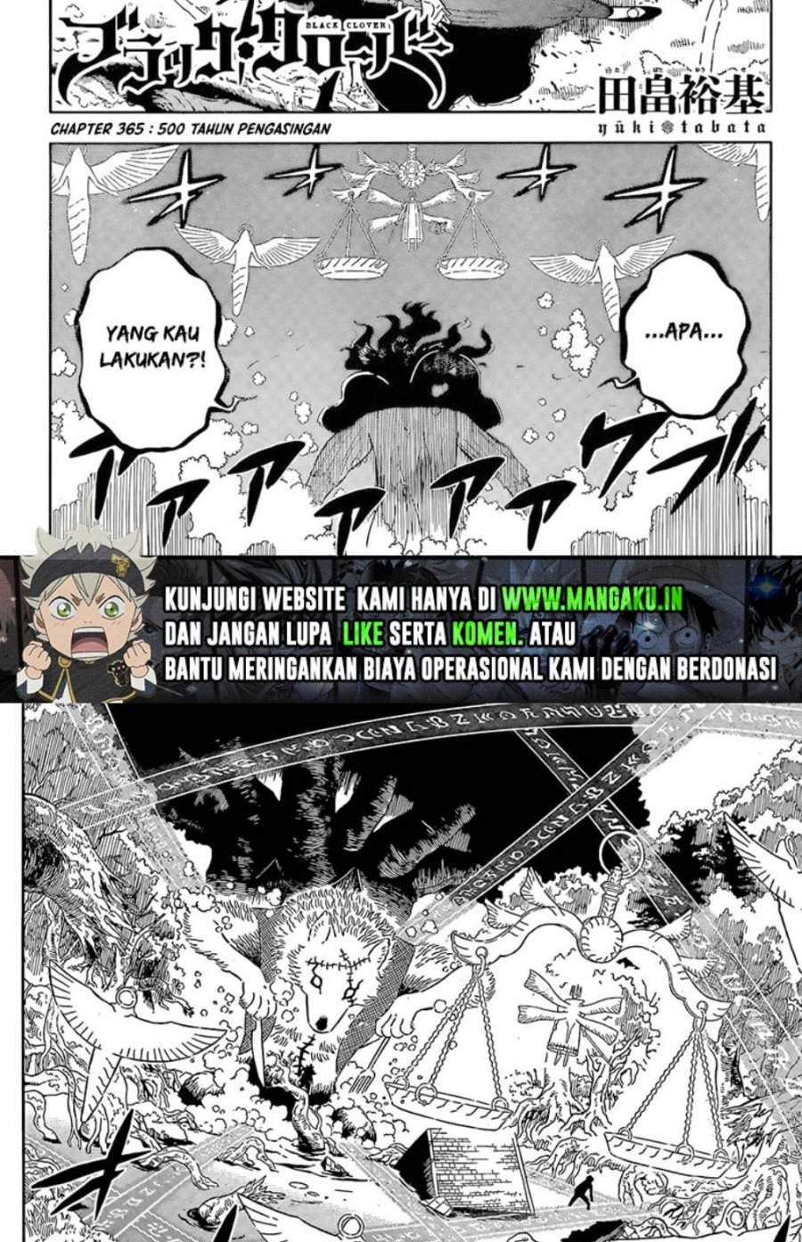 Black Clover Chapter 365 - halaman 2