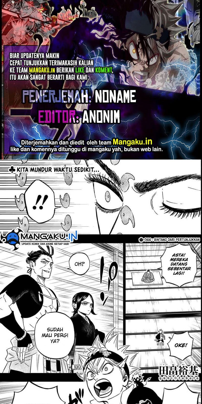 Black Clover Chapter 366 - halaman 1