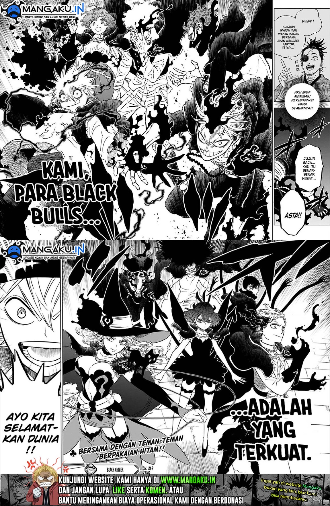 Black Clover Chapter 367 - halaman 11