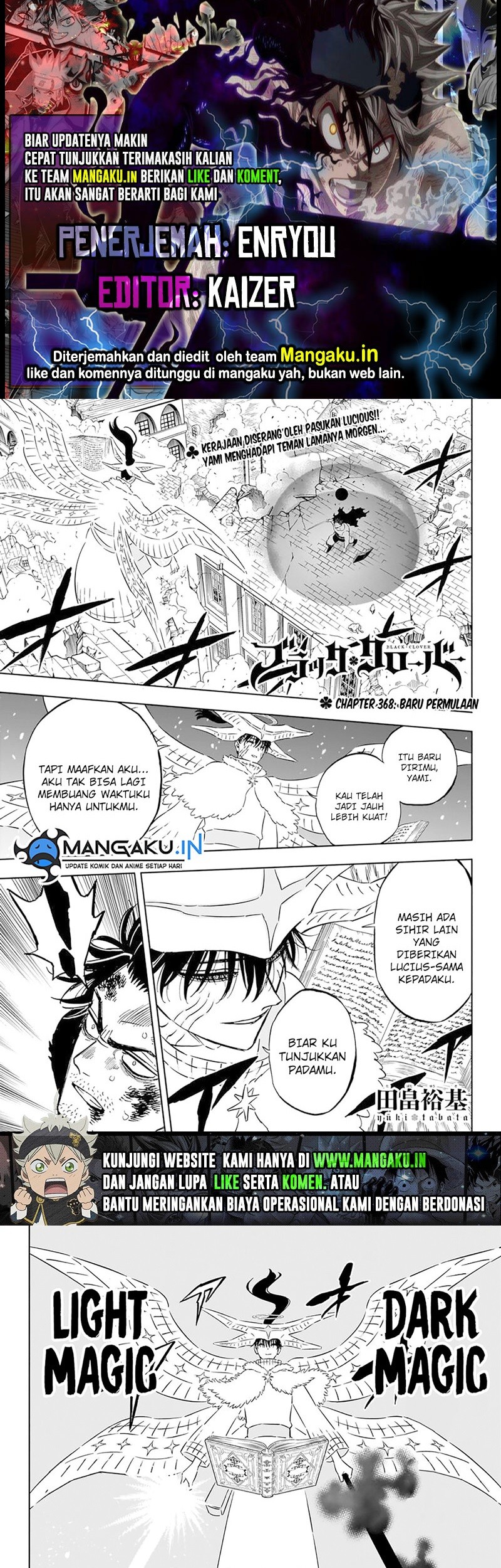 Black Clover Chapter 368 - halaman 1
