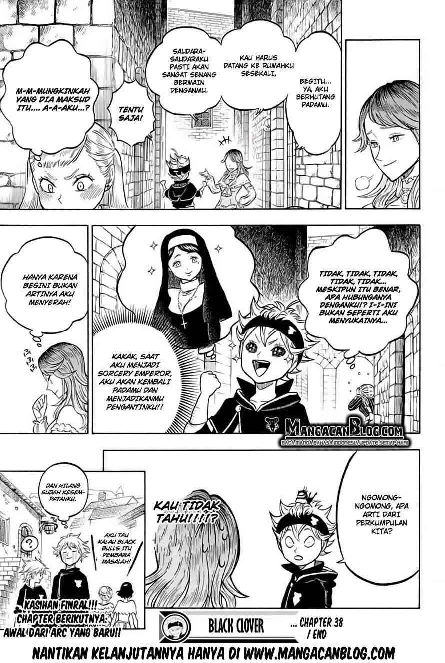 Black Clover Chapter 38 - halaman 17