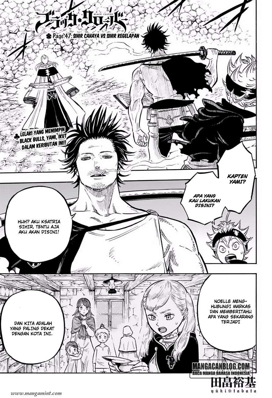 Black Clover Chapter 47 - halaman 2