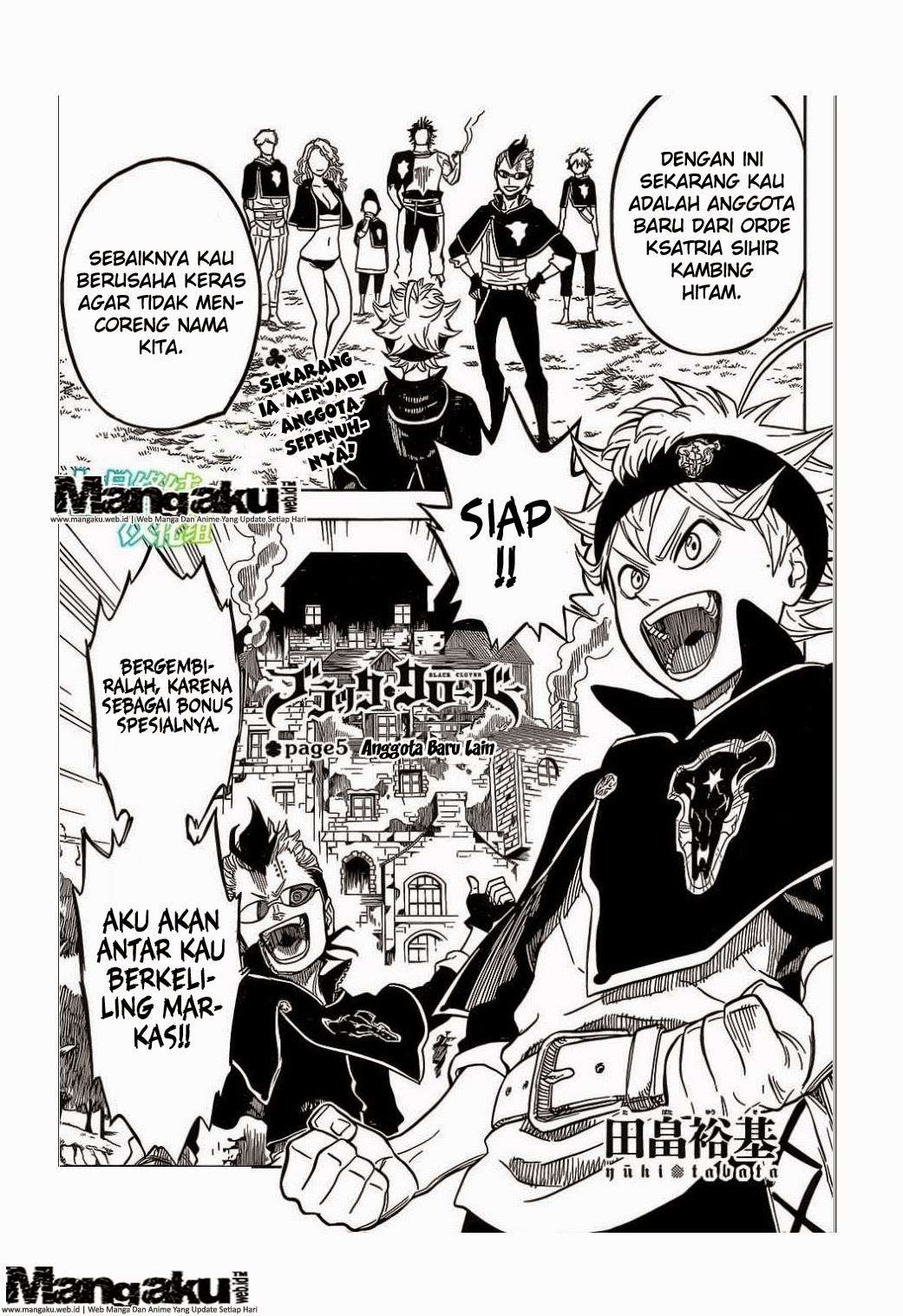 Black Clover Chapter 5 - halaman 1