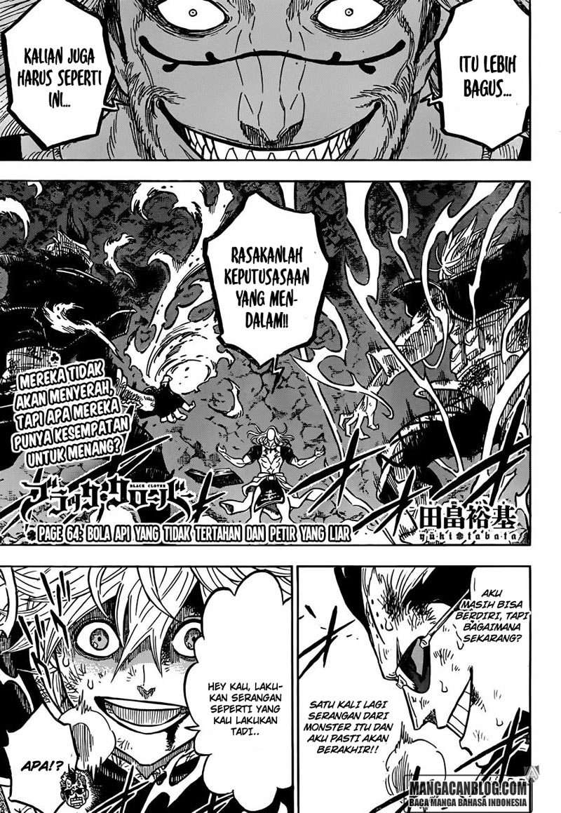 Black Clover Chapter 64 - halaman 1