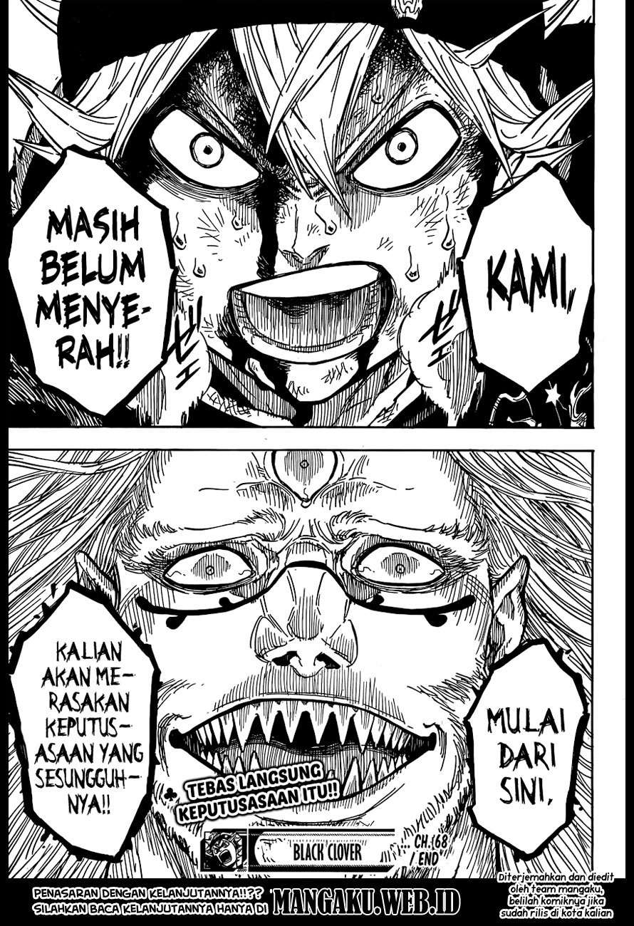 Black Clover Chapter 68 - halaman 18