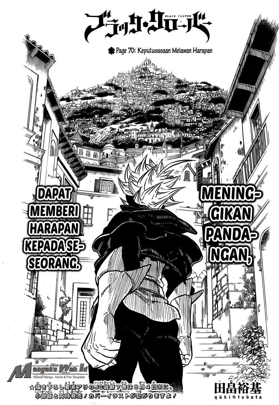 Black Clover Chapter 70 - halaman 1