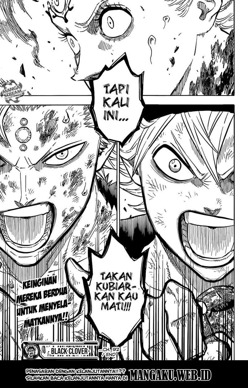 Black Clover Chapter 92 - halaman 18