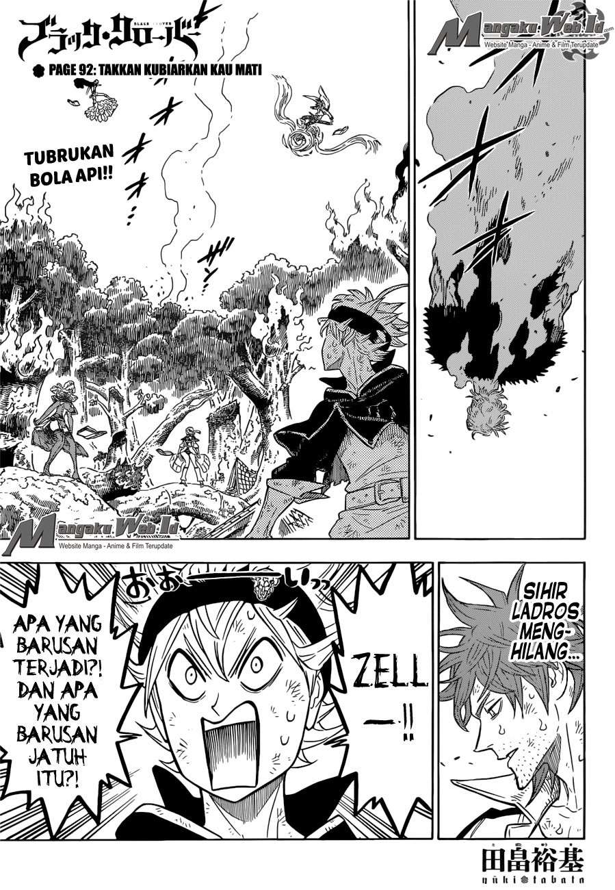 Black Clover Chapter 92 - halaman 2