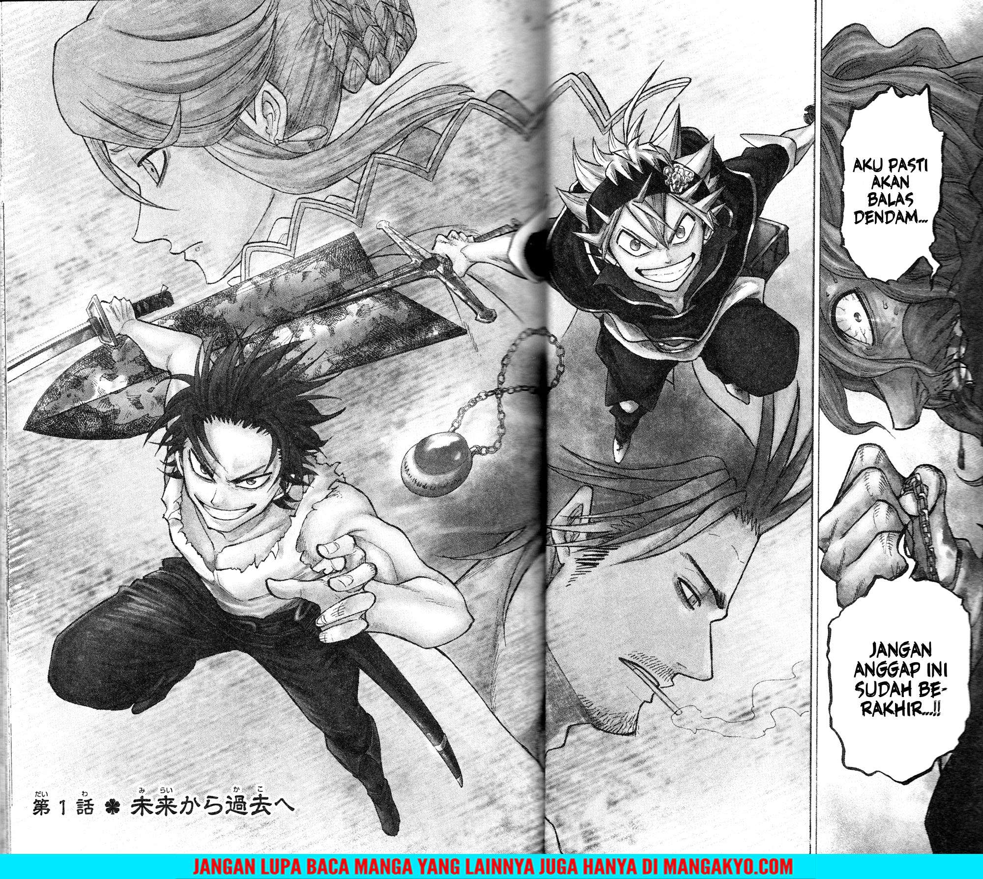 Black Clover Gaiden: Quartet Knights Chapter 1 - halaman 3