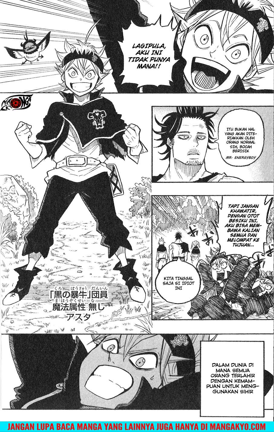 Black Clover Gaiden: Quartet Knights Chapter 1 - halaman 6