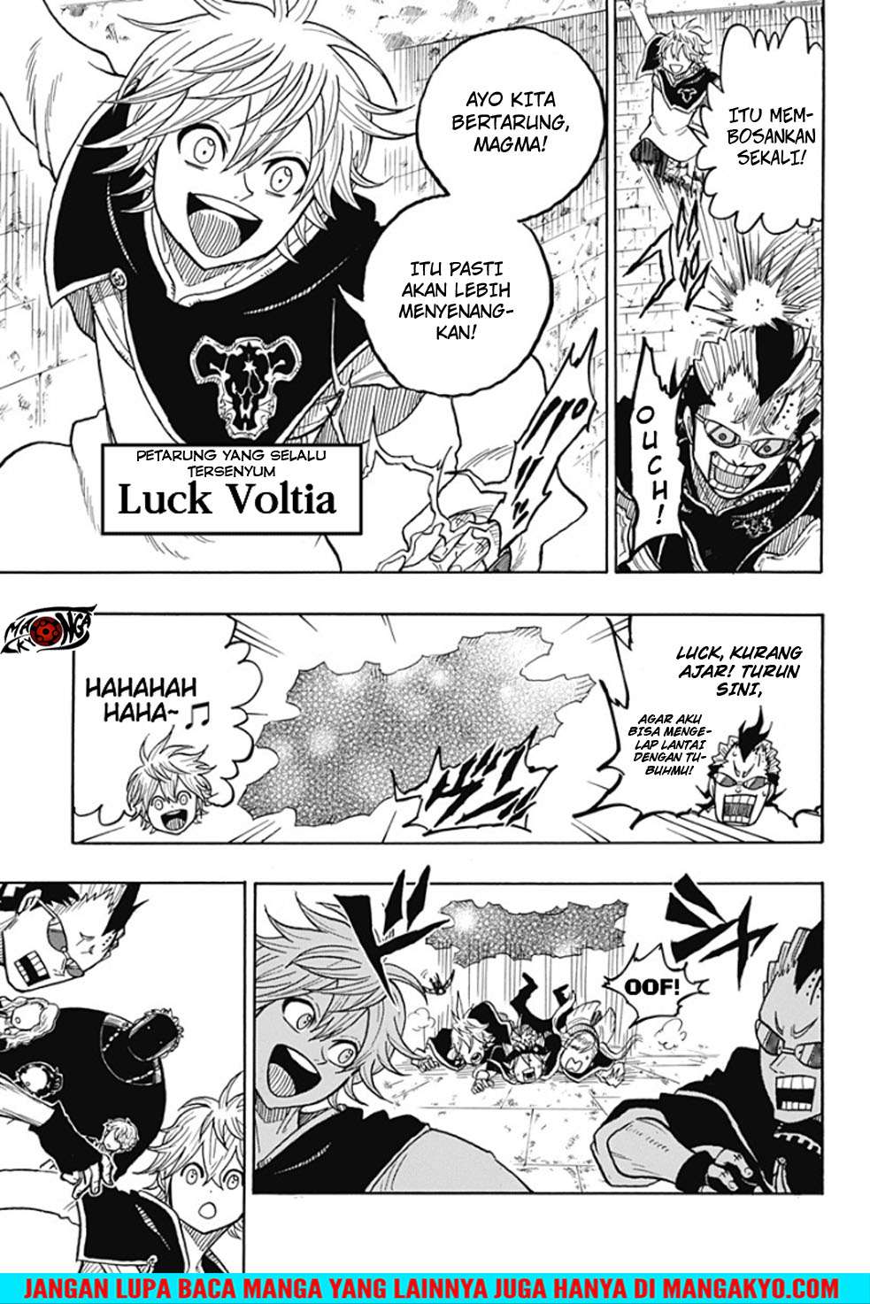 Black Clover Gaiden: Quartet Knights Chapter 3 - halaman 3