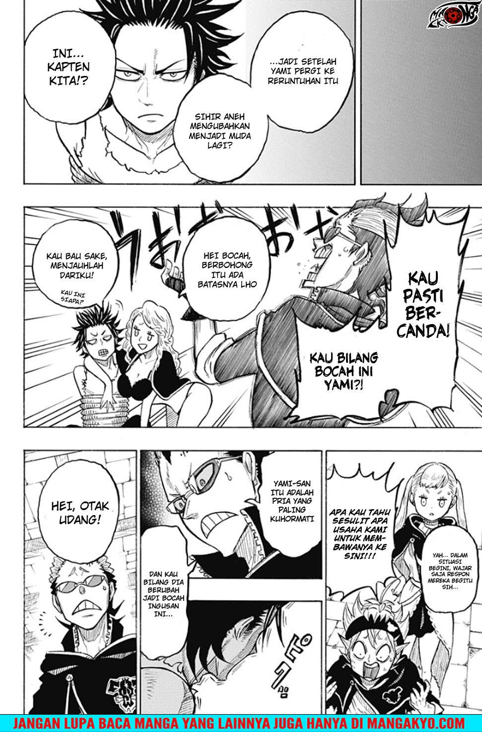 Black Clover Gaiden: Quartet Knights Chapter 3 - halaman 6