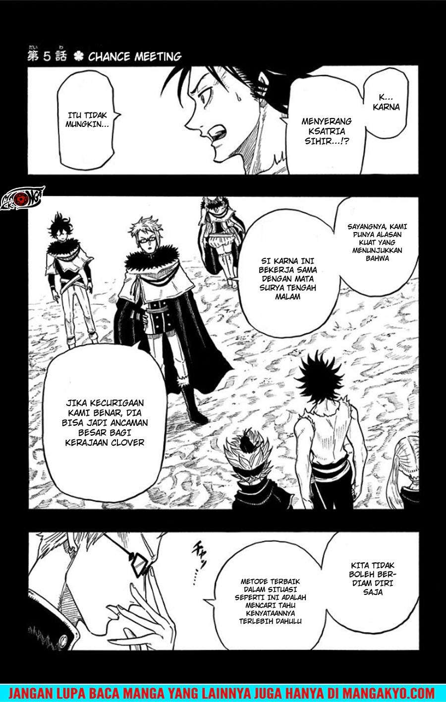 Black Clover Gaiden: Quartet Knights Chapter 5 - halaman 1