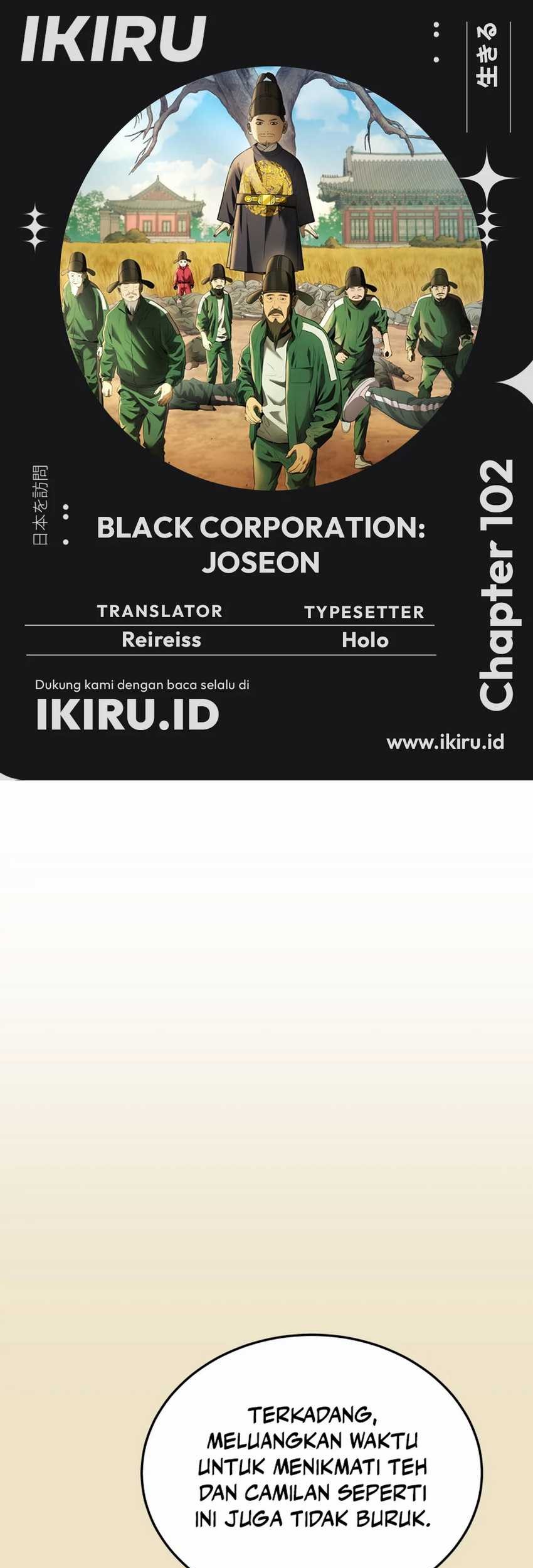 Black Corporation: Joseon Chapter 102 - halaman 1