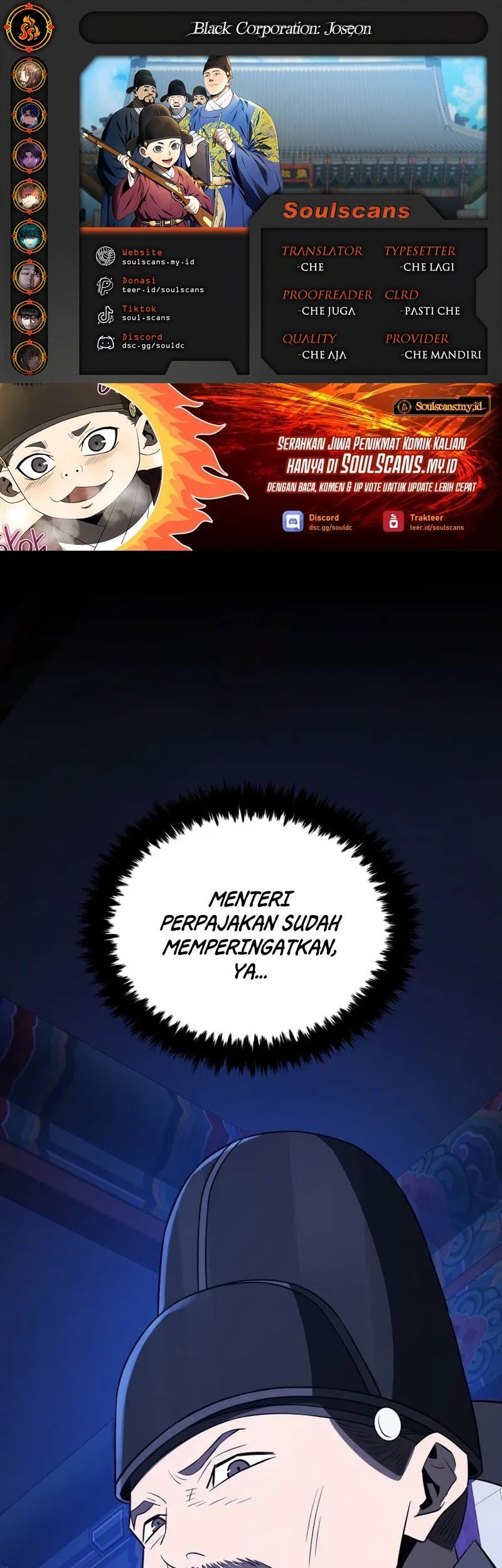 Black Corporation: Joseon Chapter 60 - halaman 1