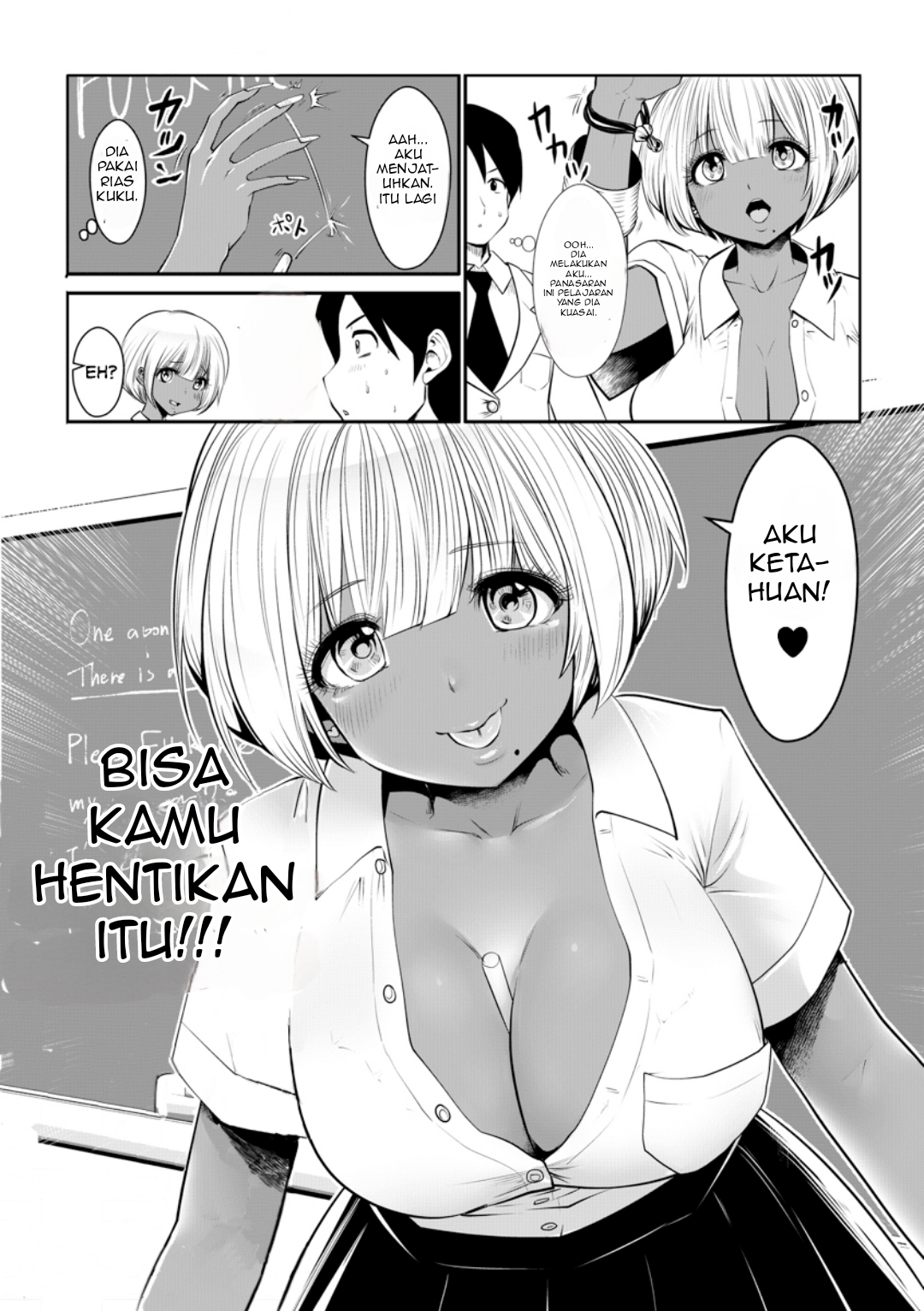 Black Gakkou ni Tsutometeshimatta Sensei Chapter 1 - halaman 17