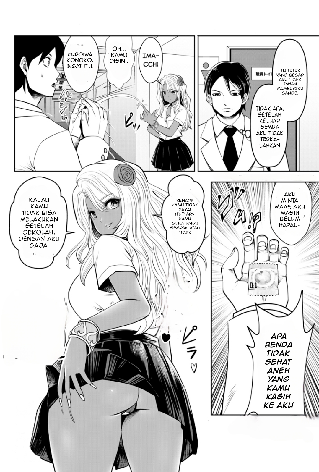 Black Gakkou ni Tsutometeshimatta Sensei Chapter 1 - halaman 22