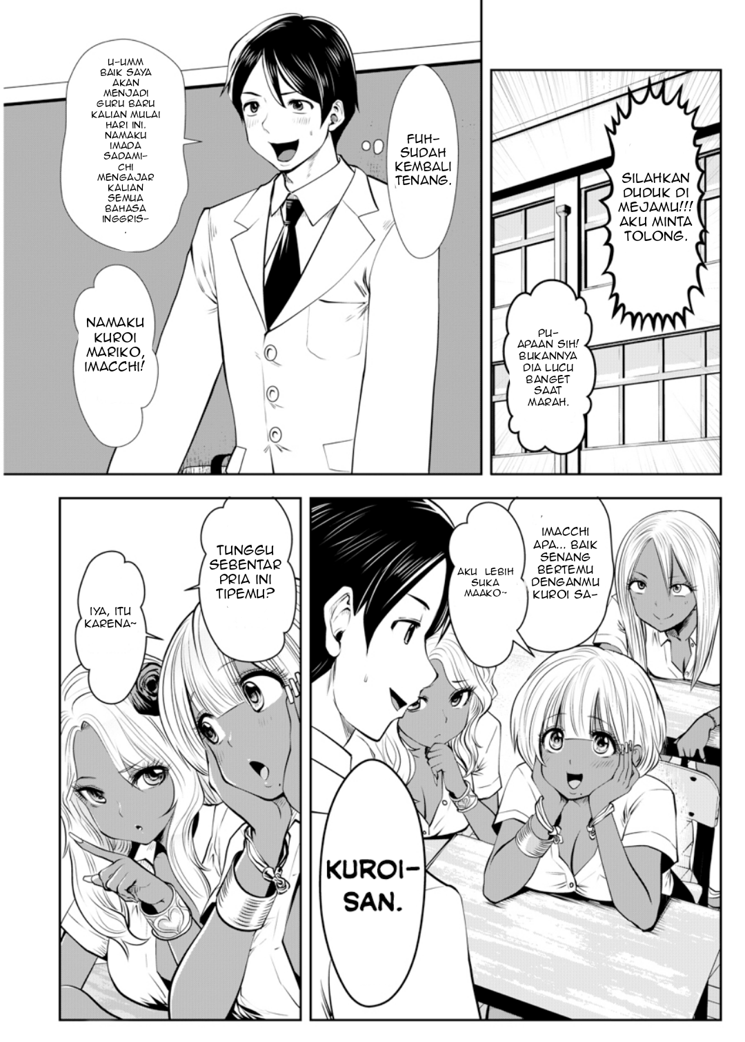 Black Gakkou ni Tsutometeshimatta Sensei Chapter 1 - halaman 7