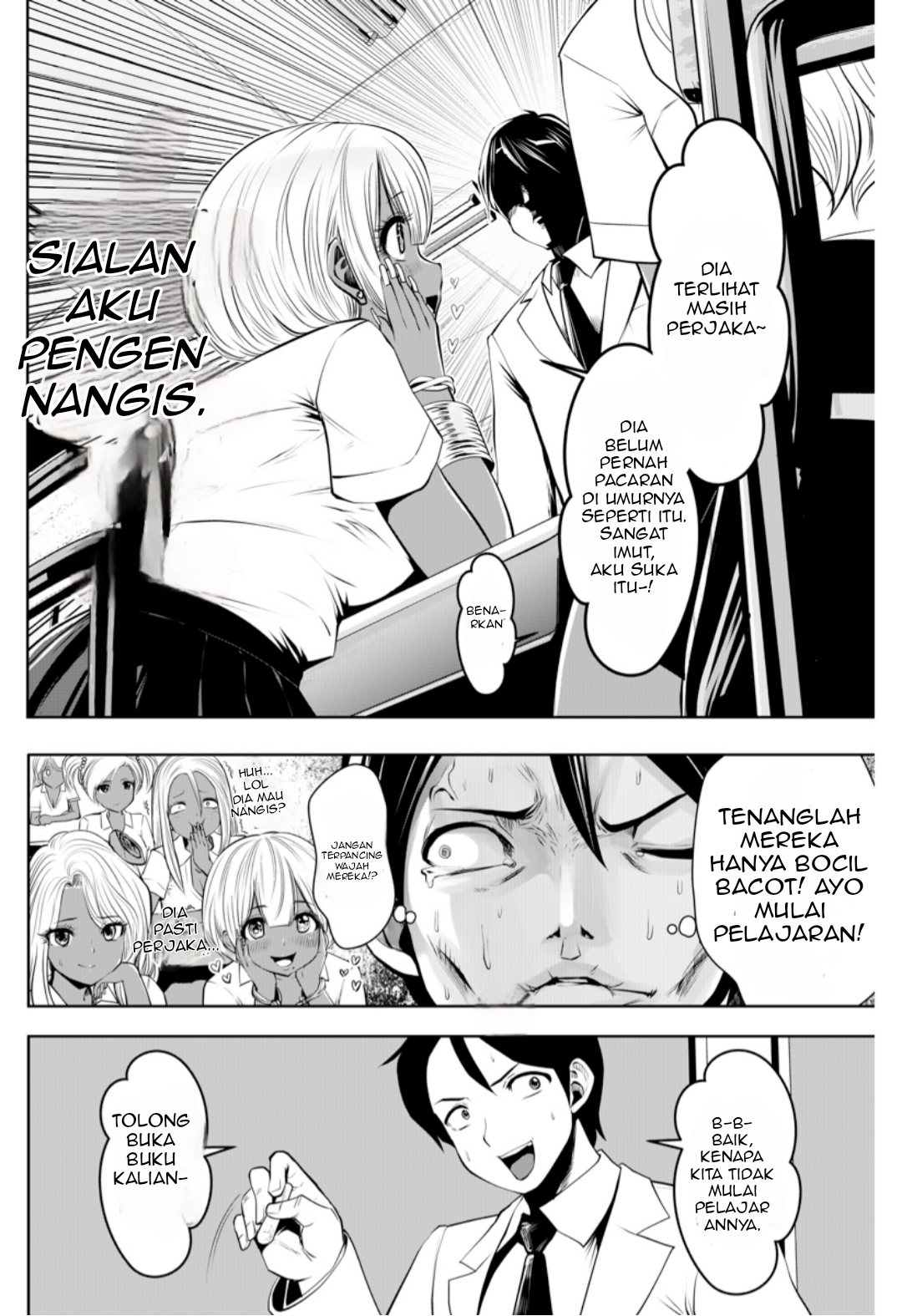 Black Gakkou ni Tsutometeshimatta Sensei Chapter 1 - halaman 8