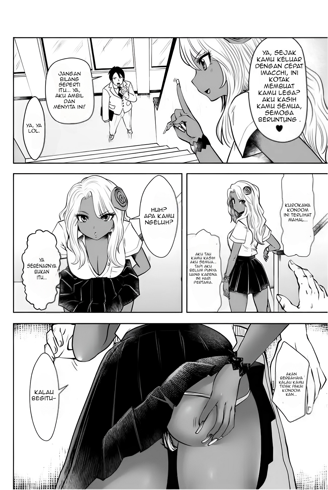Black Gakkou ni Tsutometeshimatta Sensei Chapter 2.1 - halaman 7